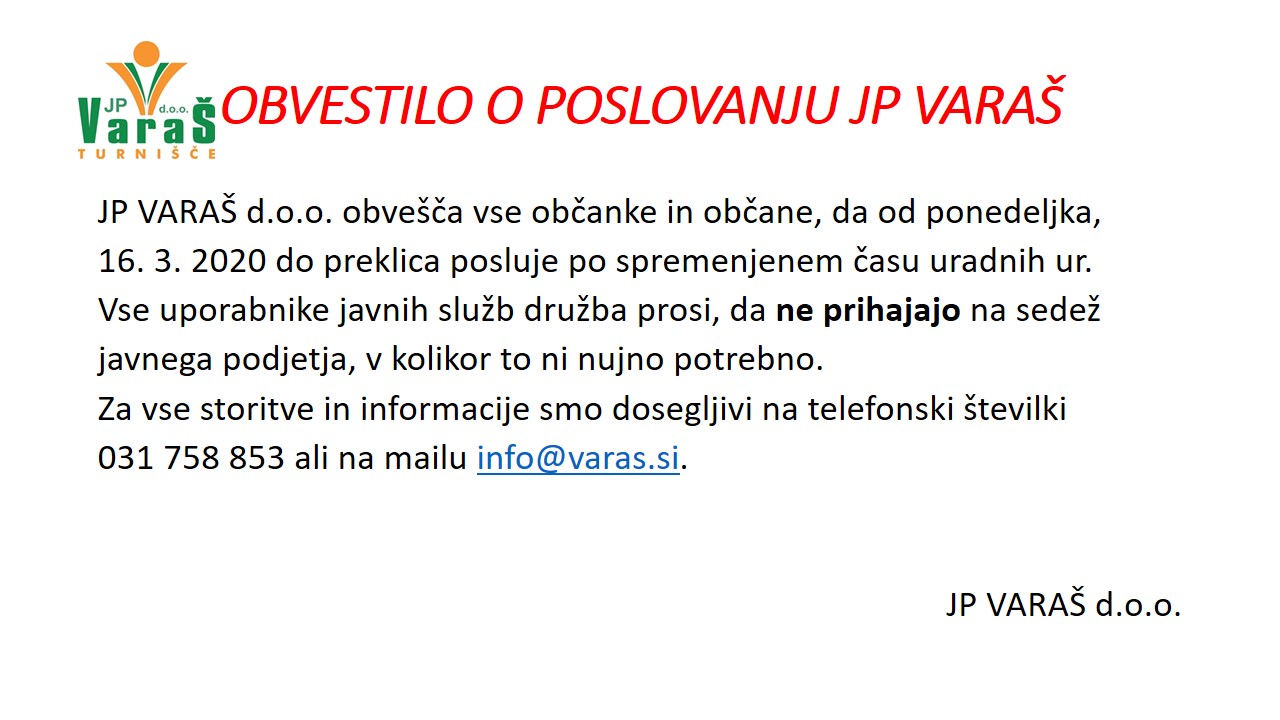 obvestilo - JP Vara&scaron; (poslovni čas).jpg